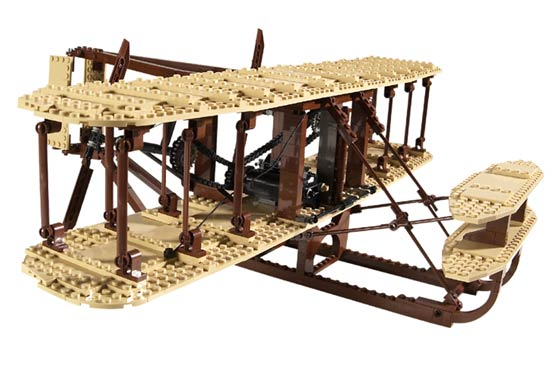LEGO Sculptures 10124 Wright Flyer (2003)
