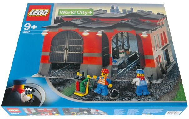 LEGO Train 10027 Train Engine Shed (2003)