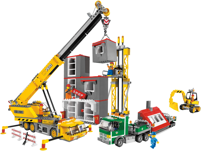LEGO City 7633 Construction Site (2009)