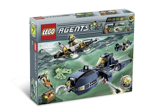 LEGO Agents 8636 Mission 7: Deep Sea Quest (2006)