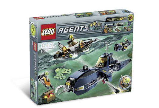 LEGO Agents 8636 Mission 7: Deep Sea Quest (2006)